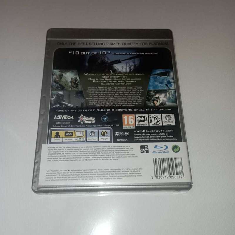 Call of Duty 4: Modern Warfare [PS3]  **CIB**